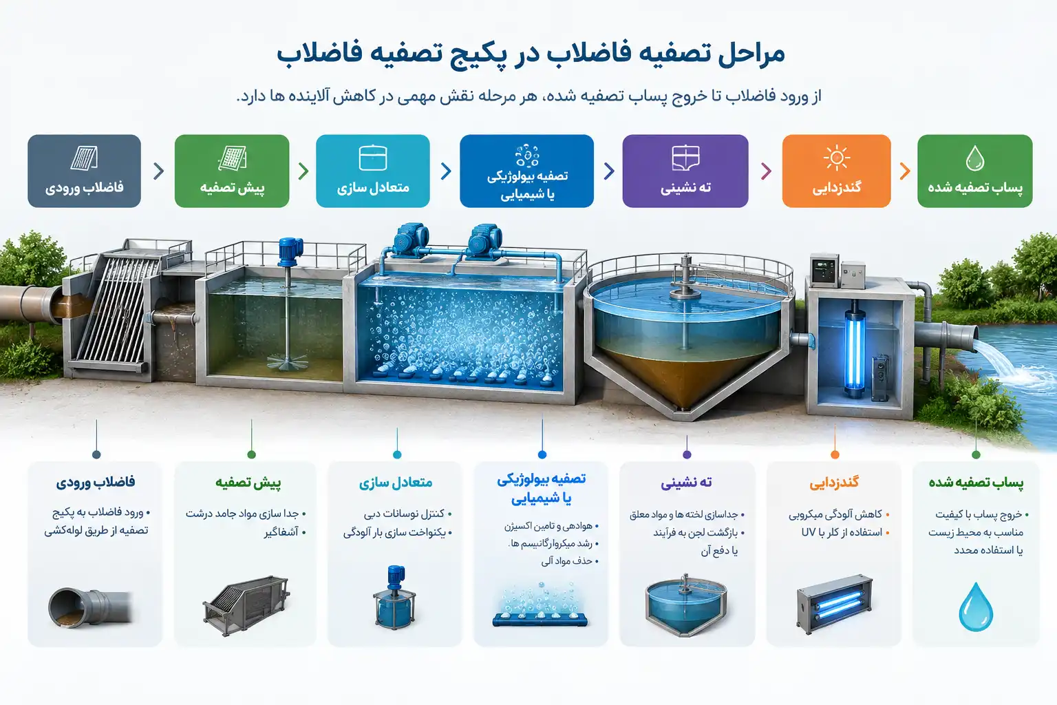 wastewater-treatment-package پکیج تصفیه فاضلاب